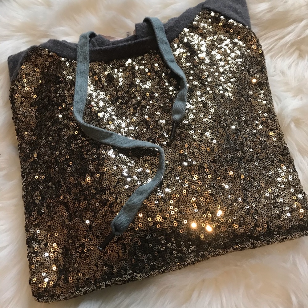 Sequin Pullover